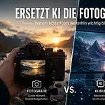 Ersetzt KI die Fotografie? Warum echte Fotos trotz KI relevant bleiben