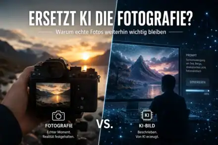 Ersetzt KI die Fotografie? Warum echte Fotos trotz KI relevant bleiben