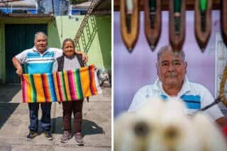 Handweberei in Tlaxcala: Eine Begegnung mit dem traditionellen Telar de Pedal
