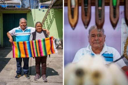 Handweberei in Tlaxcala: Eine Begegnung mit dem traditionellen Telar de Pedal